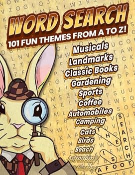 The Search is Afoot! Large Print Word Search Puzzles: A Relaxing and Engaging Collection of 101 Themed Word Find Puzzles