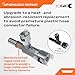 Dorman 800-414HP Metal Heater Hose Connector Compatible with Select Cadillac/Chevrolet/GMC Models (OE FIX)