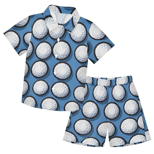 Image of Boccsty Ice Cream Drip Boy Summer Shorts Sets Hawaiian Toddler Boys T-Shirt & Pants 2 Pcs 3T-10T