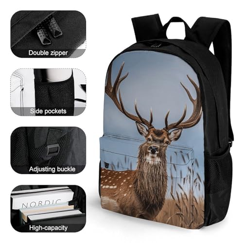 Mochila para senderismo ligera y casual para mujer y hombre miniatura 3