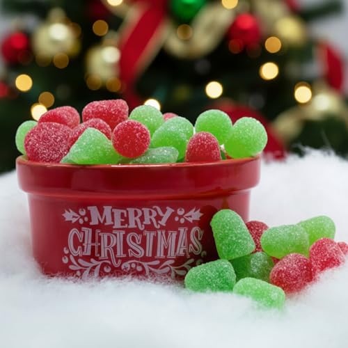 Gomitas de Especias Navideñas 1 Libra Dulce Rojo y Verde miniatura 4