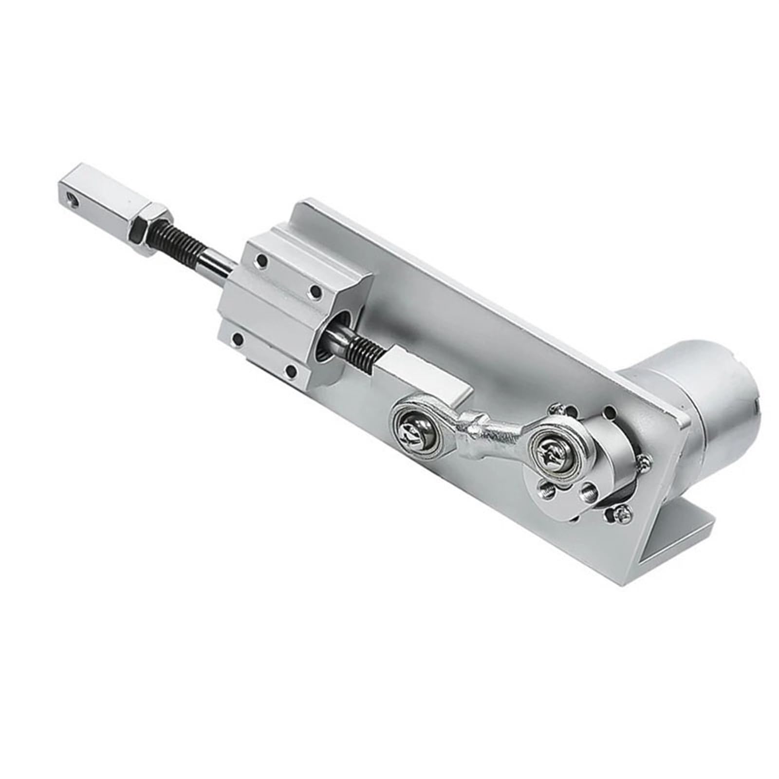 12 V 24 V kleiner Hubkolben-Linearantrieb mit Gleichstrom-Getriebemotor, Hub 12 mm, 16 mm, 20 mm, 25 mm, einstellbar von 5 U/min bis 1000 U/min Automatisierungsförderer