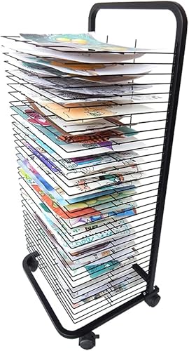 Rack de séchage mobile pour protéger chaque imprimé et œuvre d'art