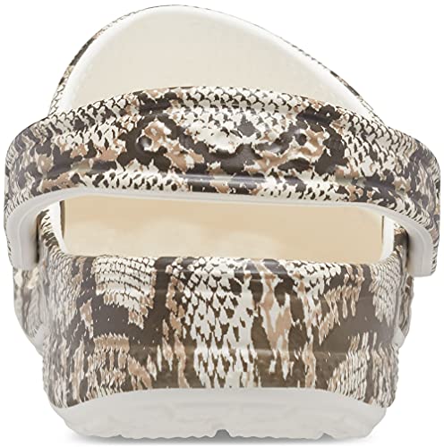 Crocs Baya Seasonal Printed Clog Oyster Mushroom M4 #TOP5