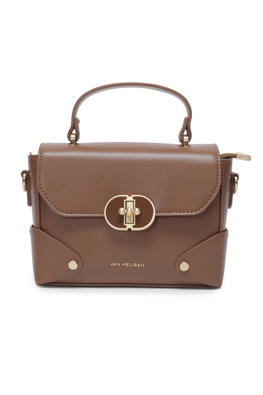 Women Brown Solid Casual Sling Bag-image-47