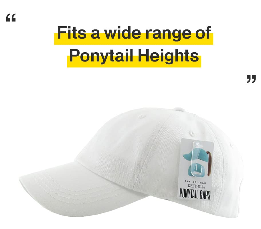 Image of Classic Plain Ponytail Messy High Bun Headwear Adjustable Cotton Trucker Mesh Glitter Hat Baseball Cap