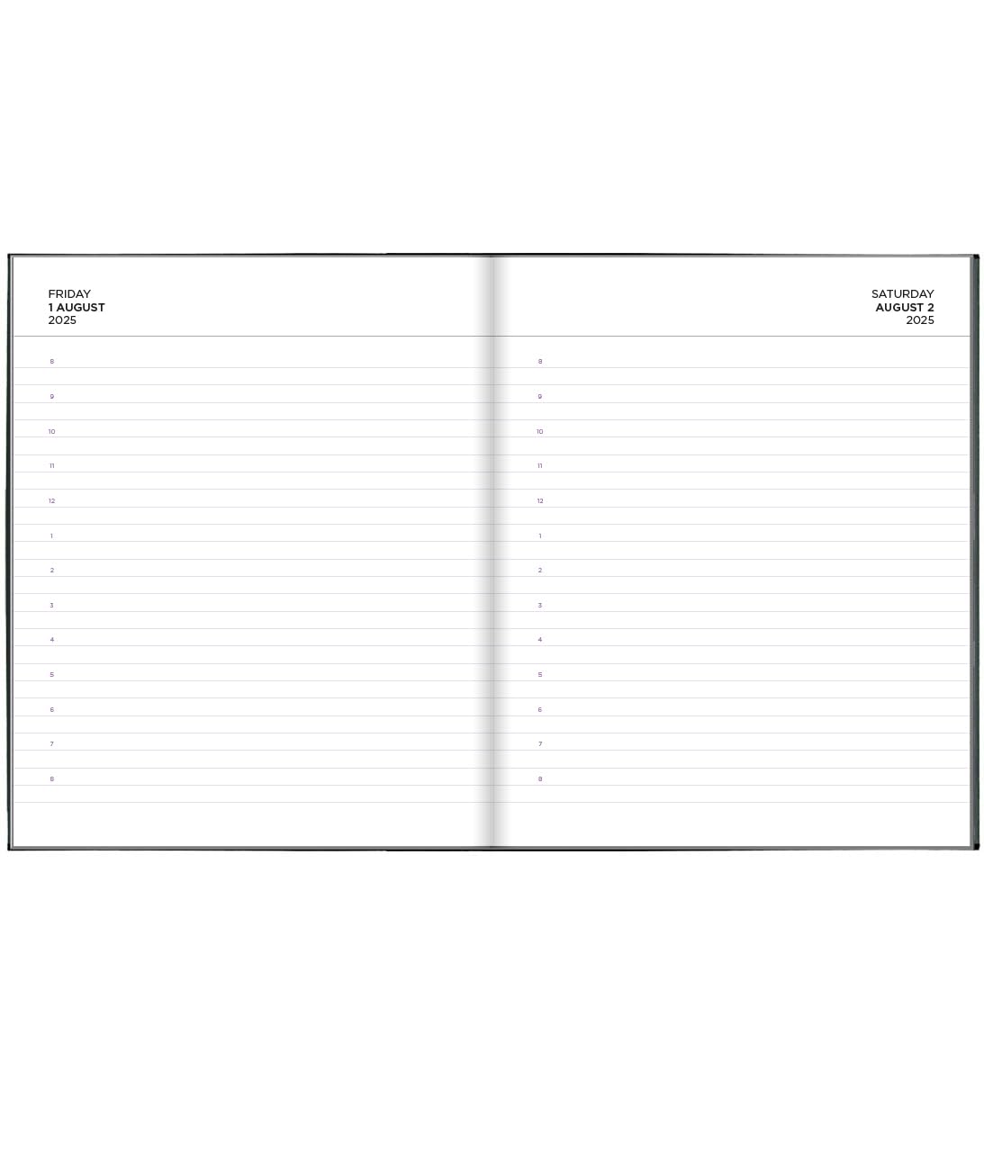 Academic Diary 2026-2027 A5 page a day by Pirongs, Bright Blue - Image 3