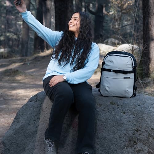Image of TRAVEL LIKES ME DayVault 30 L backpack- small anti theft 15.6 + inch travel laptop bag for man women, cabin flight 7 Kg latest travelling accessories for work or luxury trips