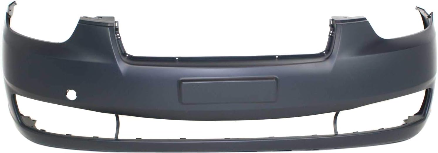 Garage-Pro Front Bumper Cover for 2006-2011 Hyundai Accent - Durable Replacement with 1-Year Warranty