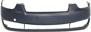 Garage-Pro Front Bumper Cover for 2006-2011 Hyundai Accent - Durable Replacement with 1-Year Warranty