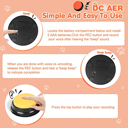 Boutons de communication pour chien et tapis éducatif enregistrable - 8