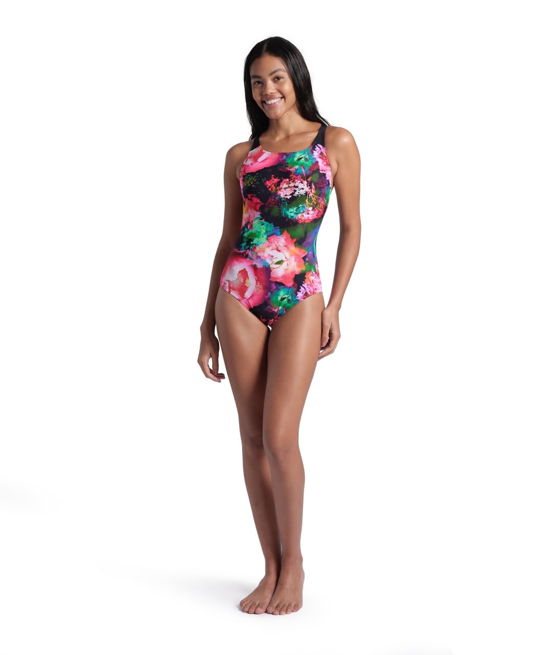 ARENA Damen Performance Women's Roseland Swim Pro Back Swimsuit Badeanzug