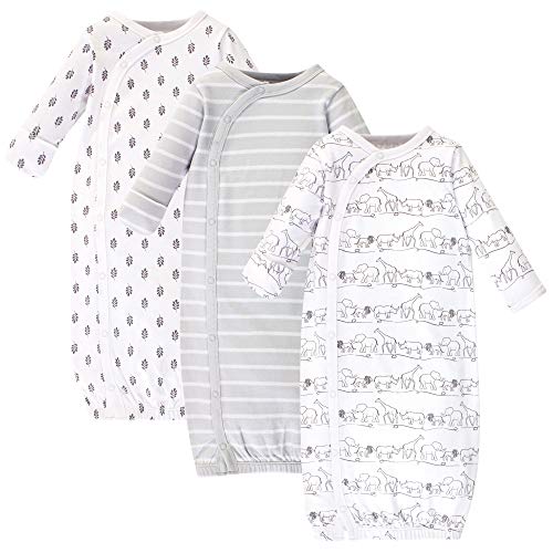 Image of Touched by Nature Unisex Baby Organic Cotton Kimono Gowns
