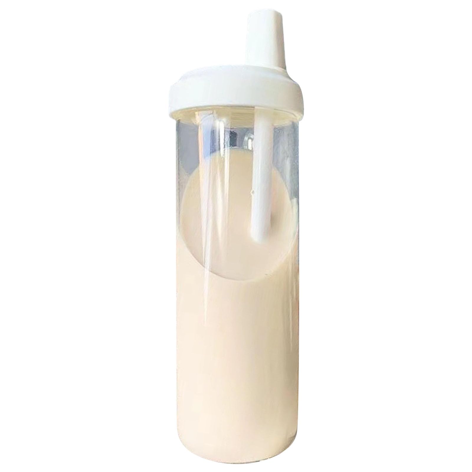 YROHGKPN Capacity Straw Water Bottle Shatterproof Leak Proof Seal Comfortable Grip Drinking Cup for Hiking Sports Straws Cup