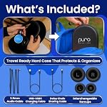 Puro Sound Labs - Kids Headphones, Volume-Limiting 85dB, BT2200 Plus, Blue - Image 6
