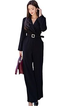 Amazon.co.jp: スーツ ジャンプスーツ おしゃれ 2点セット