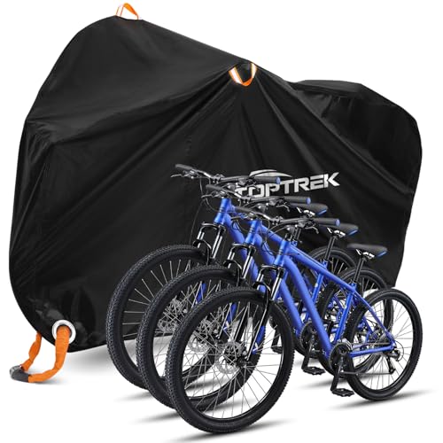 toptrek Fahrradabdeckung 210D Oxford-Gewebe Fahrradgarage Outdoor...