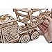 Wood Trick Model Car Trailer Addition for Big Rig Truck, Toy Trailer with Mini SUV Toy Car - 3D Wooden Puzzle, ECO Wooden Toys, Best DIY Toy - STEM Toys for Boys and Girls