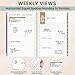 bloom daily planners HARDCOVER 2026 Planner for Women (January to December) - A5 Task Goal Organizer - Monthly & Weekly Inspirational Agenda Book - 5.5