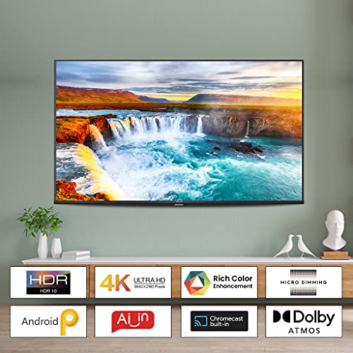 Image of iFFALCON 126 cm (50 inches) 4K Ultra HD Certified Android Smart LED TV 50U61 (Black)