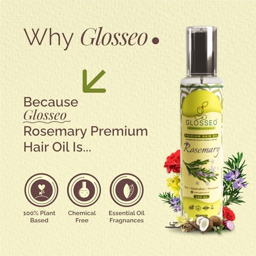 Image of Rosemary Hair Oil for Hair Growth & Hair Fall Control (2, 400 Millilitres)