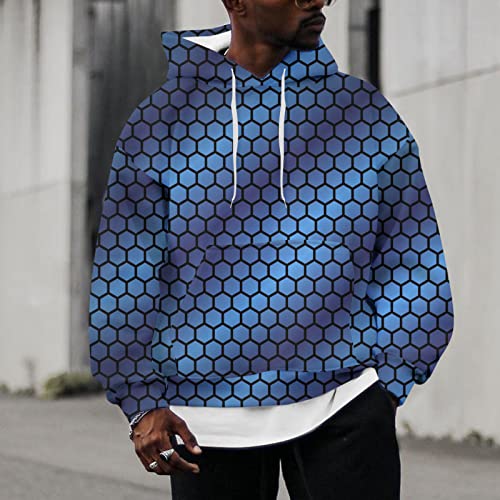 Sweat à capuche bleu XL pour vos week-ends décontractés cocooning - 2