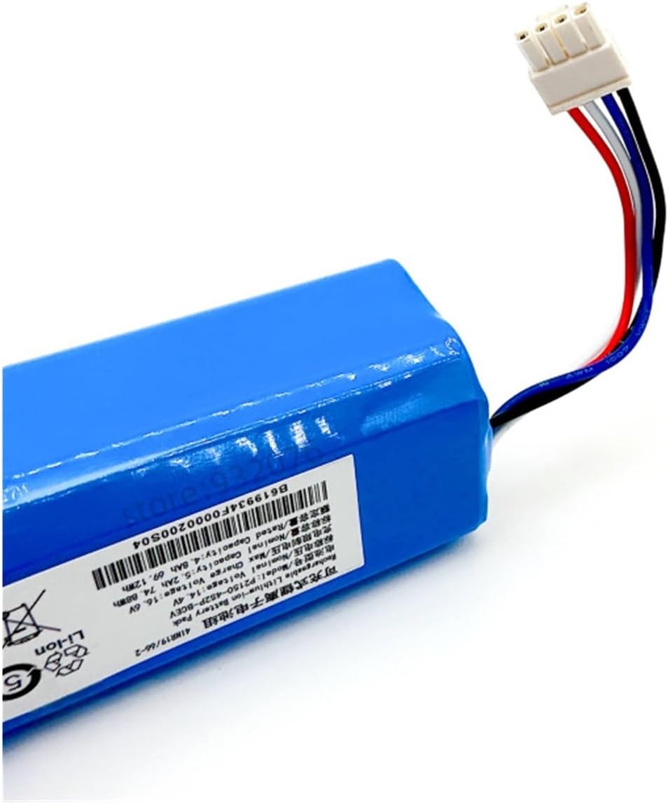 Rechargable Li-ion Battery,Compatible for Dreame F9/D9/L10/L10 Ultra/L10s Ultra Robot Vacuum Cleaner Battery 14.4V 5.2Ah 74.88Wh