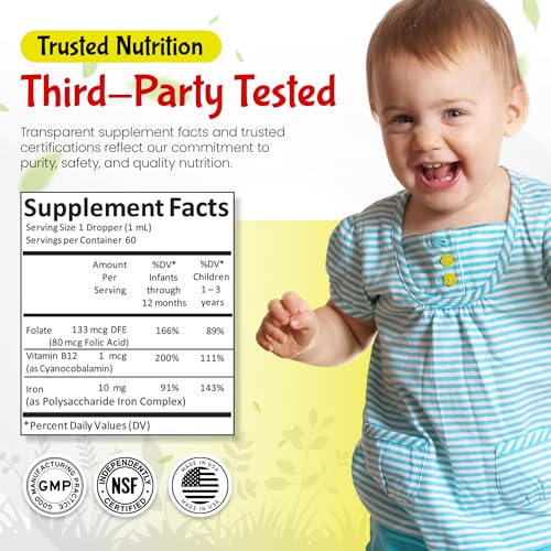 Kiddivit Baby Iron Liquid Drops