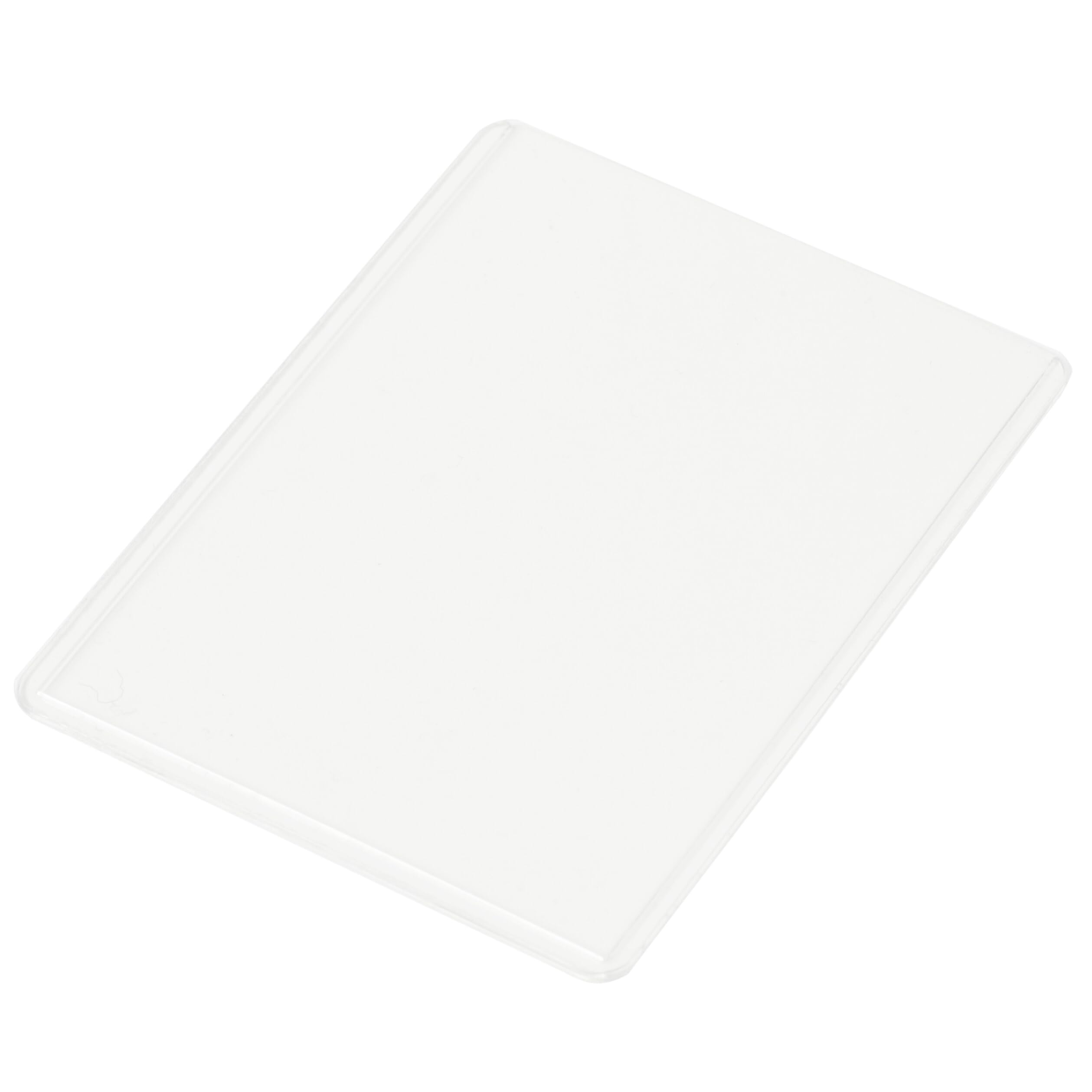 Top Loader 100 Ultra Pro 35pt Clear TopLoaders 100 Penny Sleeves - Rigid PVC Card Protectors For Trading Cards Rigid Card Holders - Foto 9
