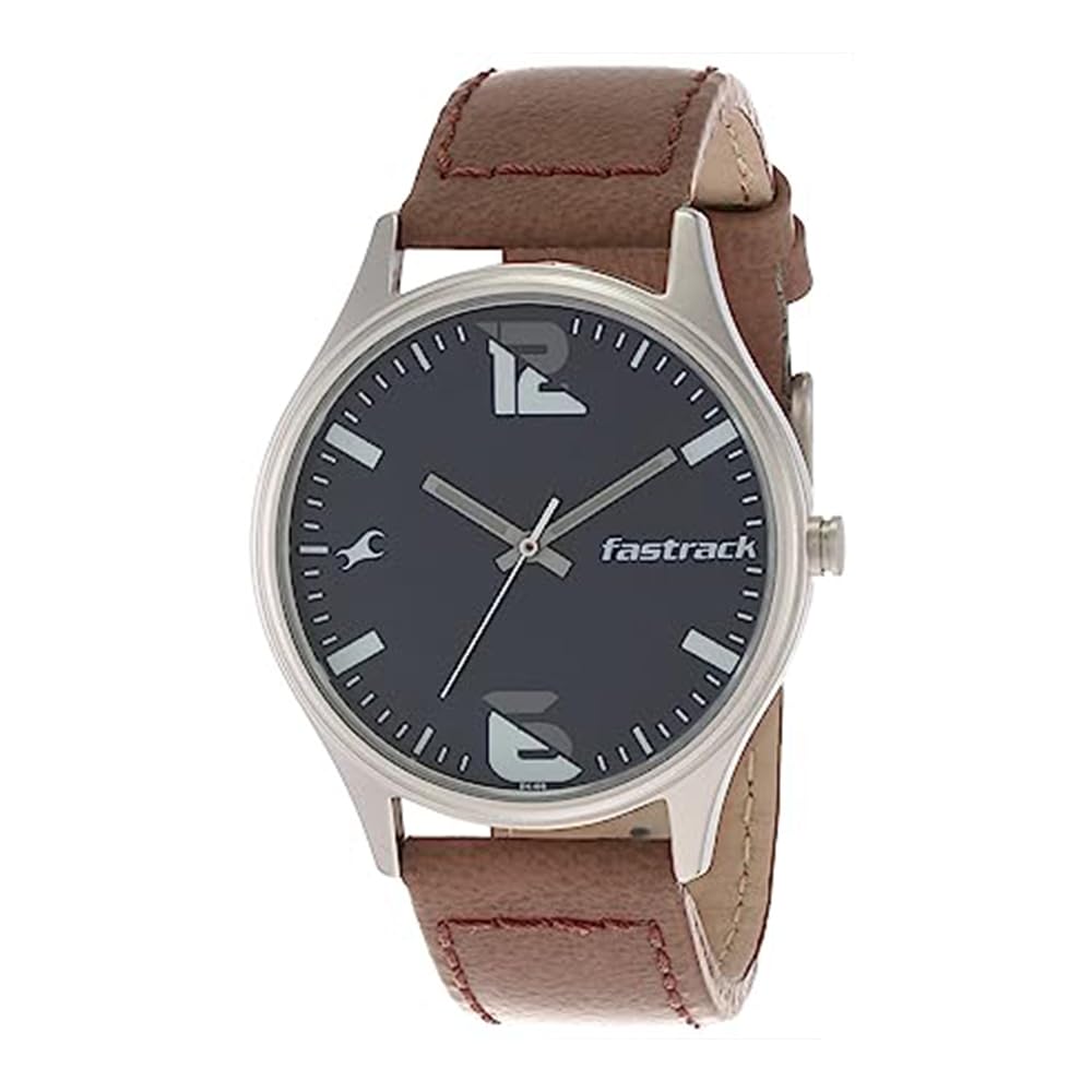 Fastrack’s Analog Watch For Men| Brown Color Watch| With Leather Strap| Round Dial Watch| Elegant Watch Design| Water Resistant Watch (B07XP8HBR7) Amazon Price History, Amazon Price Tracker