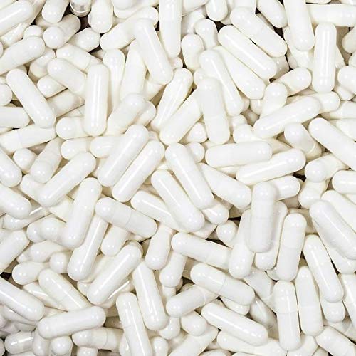 Capsules Express- Size 2 White Empty Gelatin Capsules - Kosher - Pure Gelatin Pill Capsule - DIY Powder Filling (5000)