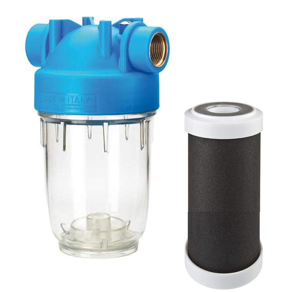 DP 5 - PCA 0,3 mcr Filtre à eau sous évier 1/2" - Microfiltration microorganismes bactéries chlore