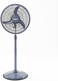 Fogger Wind Speed Electric Stand Fan Wind Speed with 2 Year Warranty High Air Delivery, Silent Operation Pedestal Fan