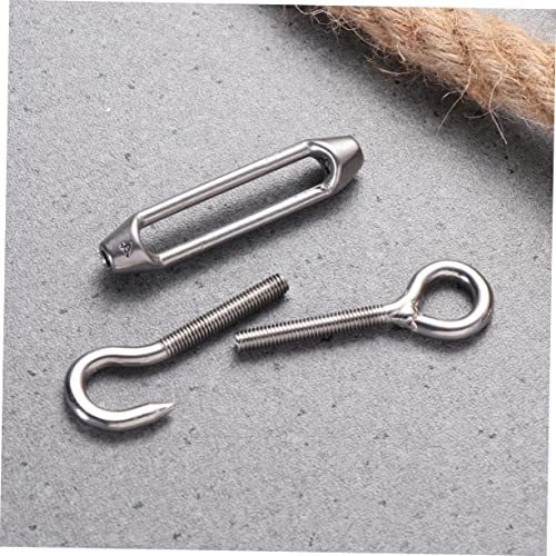 Tensores para cables de acero M4 de acero inoxidable, paquete de 5 miniatura 3