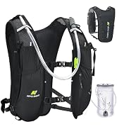 N NEVO RHINO 5.5L Running Vest for Women Men, Lightweight Hydration Vest with 1.5L Water Bladder,...