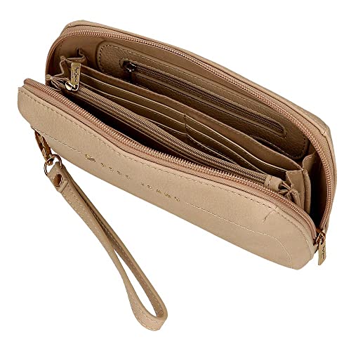 Borsa Pepe Jeans Diane Beige 20X11X4 Cm Pelle Sintetica - 4