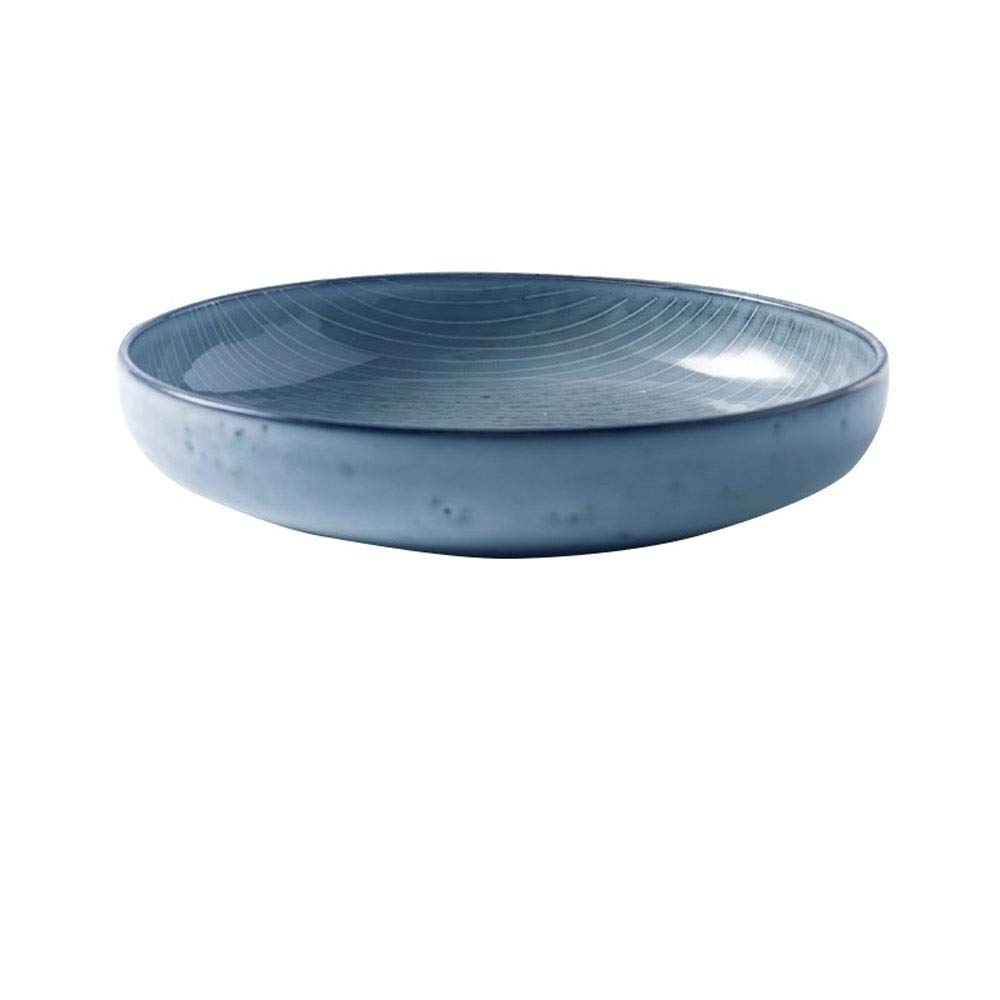 Bol à Nouilles en céramique, Bol à Soupe à Salade Bol à Salade en Porcelaine pour Le dîner Assiettes ménagères