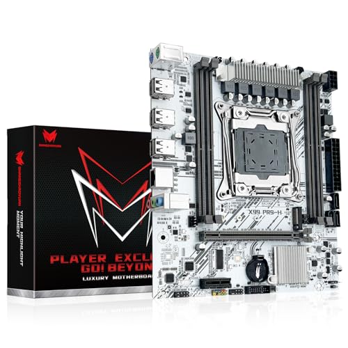 SHANGZHAOYUAN X99 LGA 2011-3 Motherboard for Intel Xeon E5 V3/V4 and Core i7 Series Processors...