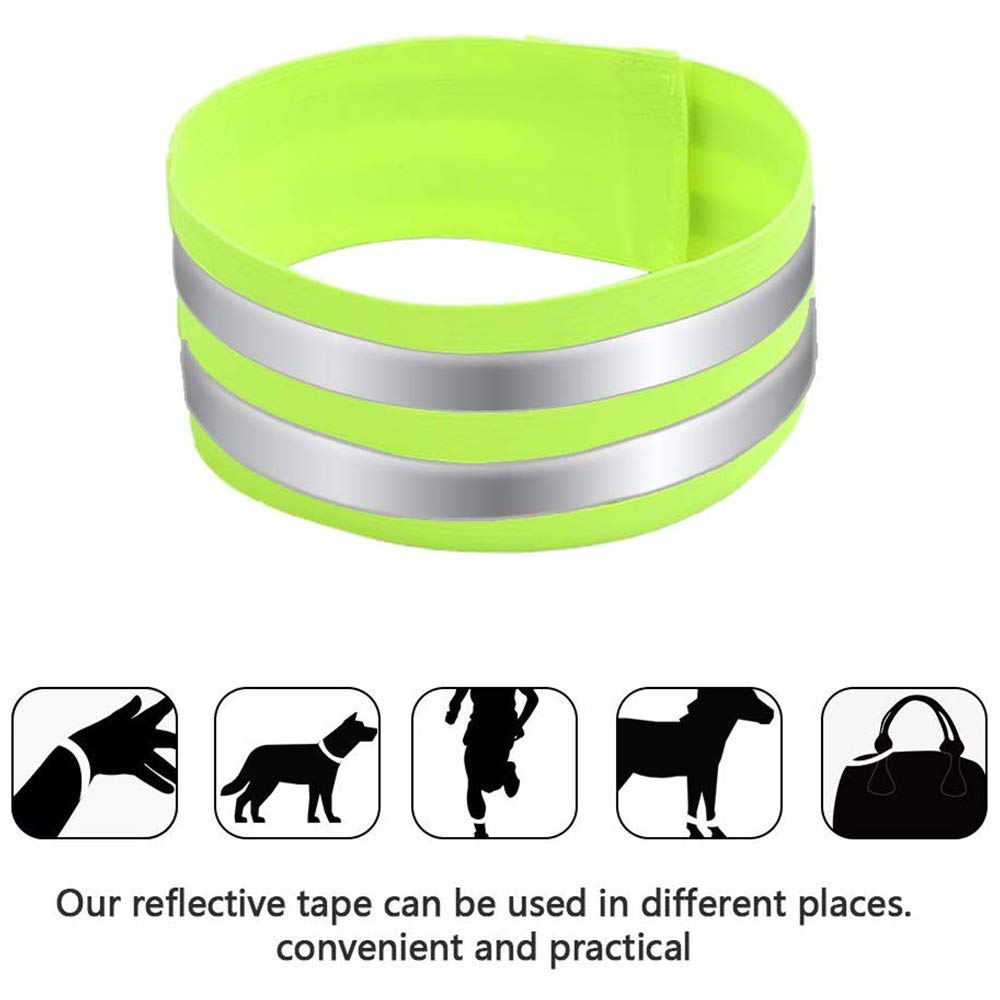 6 Bande Catarifrangenti Per Braccia E Gambe - Ideali Per Corsa E Bici Notturna - Foto 7