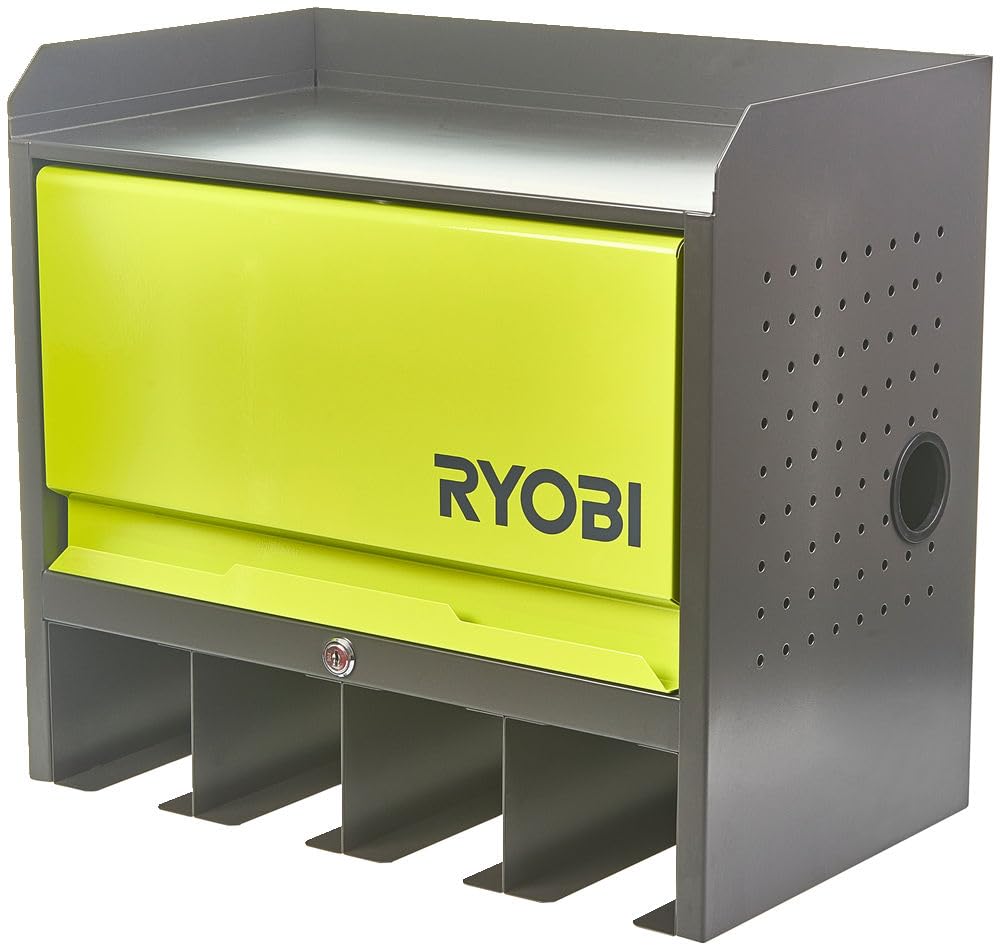 RYOBI Étagère avec Boîtes de Rangement Murale