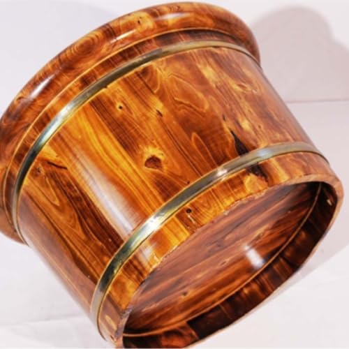 Masajeador para pies en barril de madera KLEYE miniatura 3