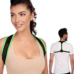 Colete Corretor Postural Pro Magnético Ajustável Imã Frontal Ortopédico Alinha Ombros e Melhora Postura Alivia Dores nas Costas Coluna Ideal para Uso Diário Trabalho Esportes