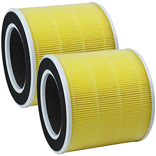 XBWW Lot de 2 filtres de rechange RP-AP089-F1 compatibles avec purificateur d'air Renpho RP-AP089W RP-AP089B AP-089 AP-089S