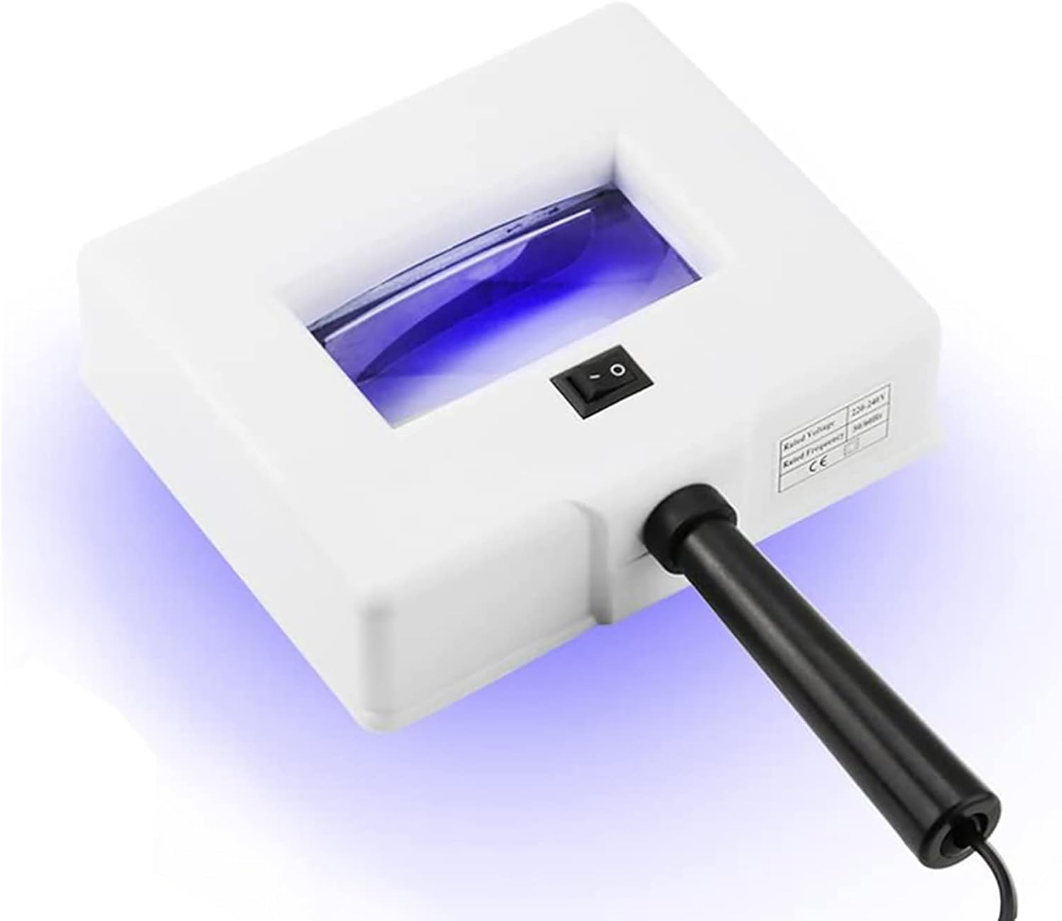 Woods Lamp Skin Analyzer, Hand-held Cold Light Ultraviolet Skin Detector Beauty Lamp, Used To Detect Invisible Leukoplakia, Tinea Versicolor, Vitiligo, Pet Fungus