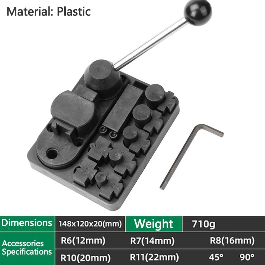 Set di maschere per piegare filo metallico con fustelle regolabili per piegare il filo, set per anelli fai da te, piegatura di metalli, gioielli, strumenti per aiutare a creare regali (Jig Plus)
