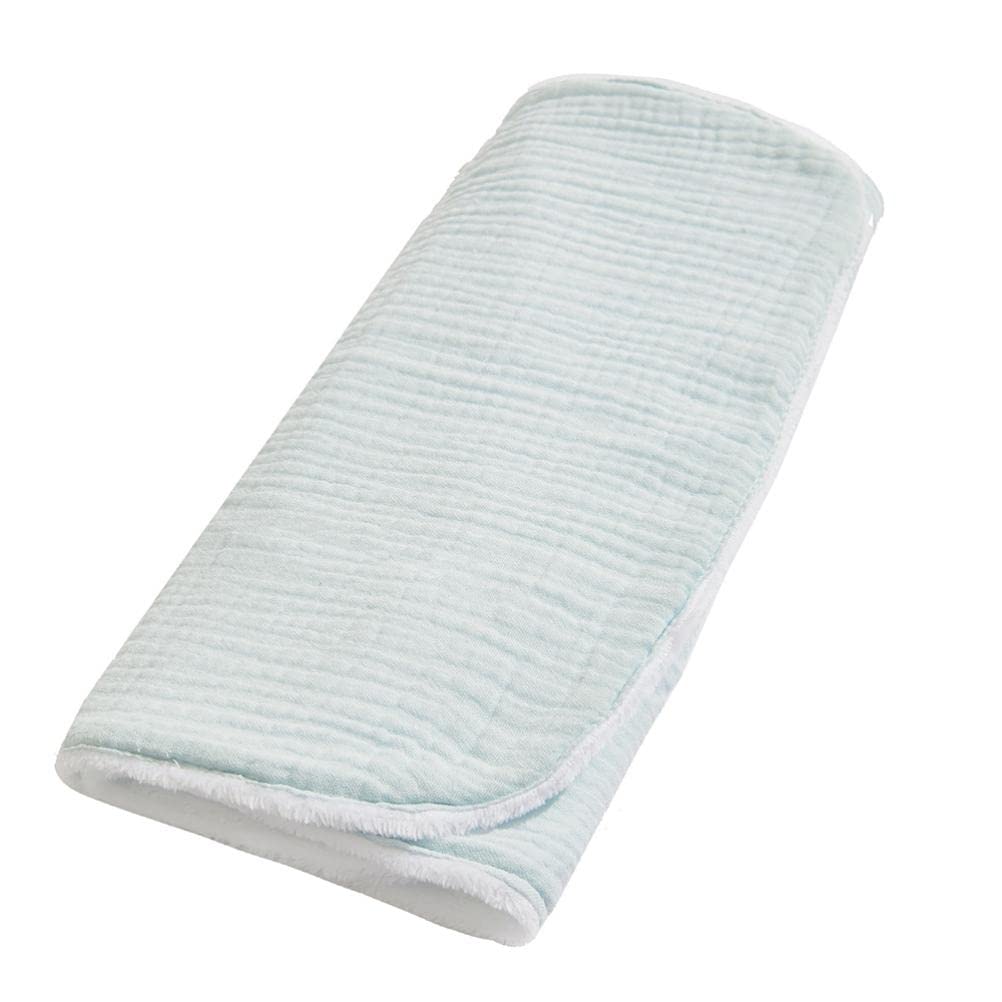 Panni in Mussola Extra Assorbenti e Morbidi per Neonati 10 Pezzi 25 * 58 Cm Cotone Crespo più Pile (10 installazioni)