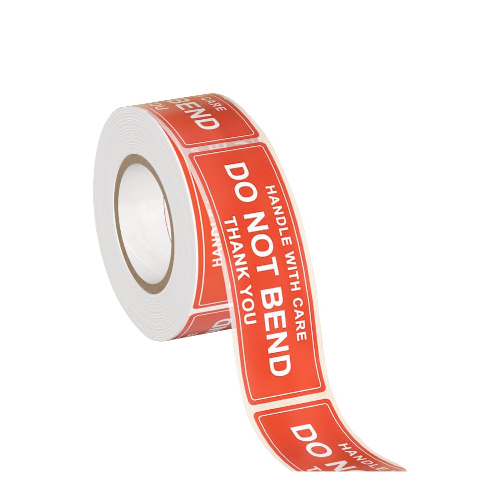 Henalog ShieldGuard Do Not Bend Stickers - Preserve Your Precious Mailings