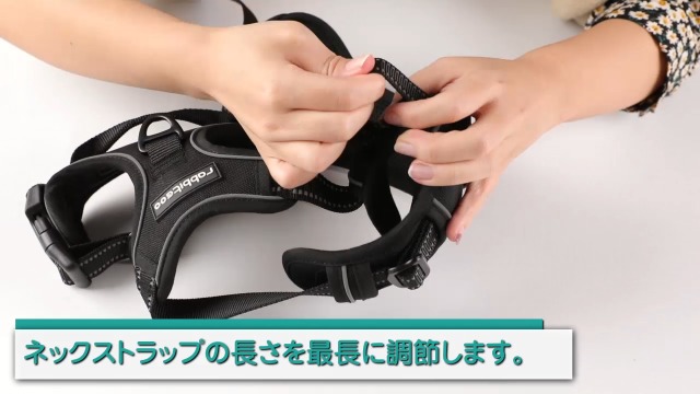 Amazon | Rabbitgoo 犬 ハーネス 小型犬 5-15KG ソフト かわいい 犬用