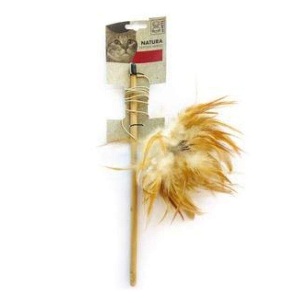 M-Pets Natura Feather Wand Cat Toy (B076JQ48W6) Amazon Price History, Amazon Price Tracker