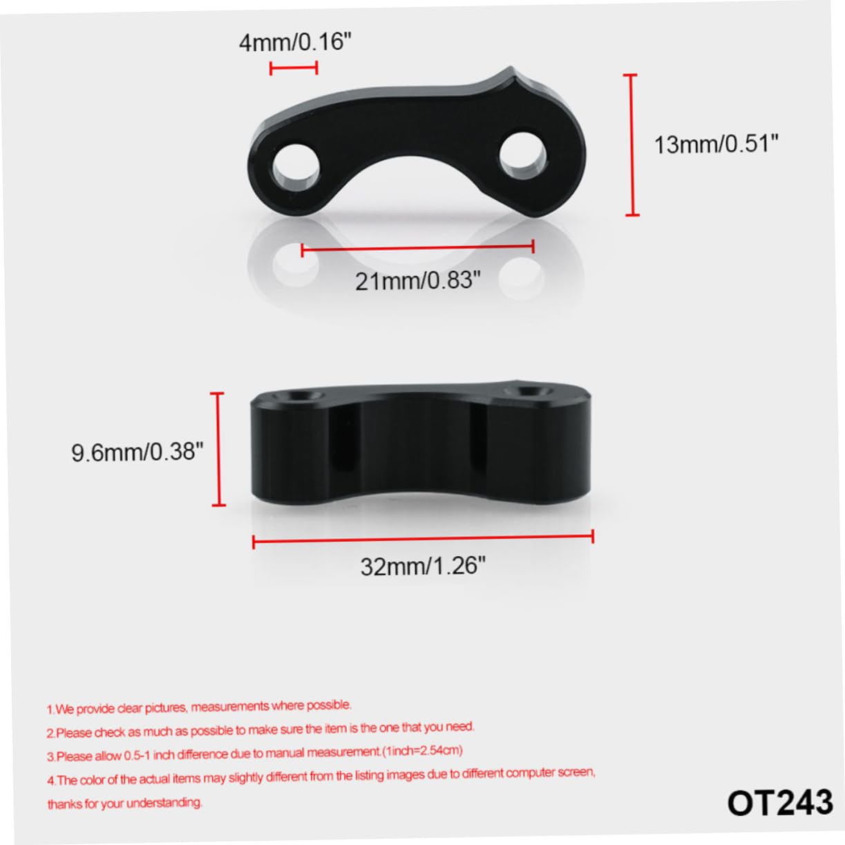 Cabilock 2 Pairs Hinge Latch Replacement Aluminum Rear Window Latch Set 95-04 00-06 Fit